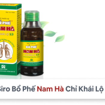 Siro Bổ Phế Nam Hà Chỉ Khái Lộ Không Đường